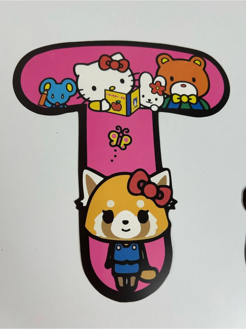 FINAL SALE! Hello Kitty Happy Birthday Banner Pink Party Decoration NEW